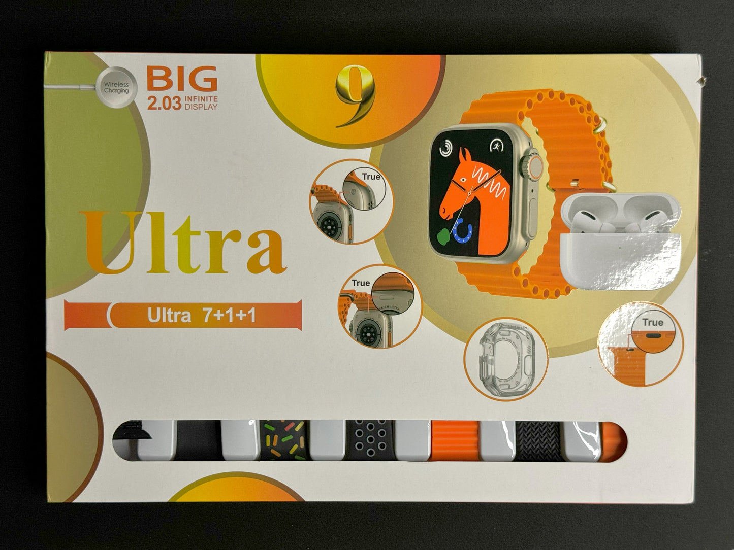 Ultra 7 - (7+1+1 Pack) - with TWS Airpods Pro