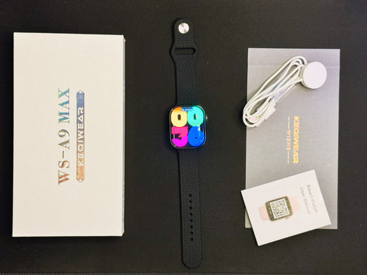 WS-A9 MAX Smartwatch - Curved Beauty