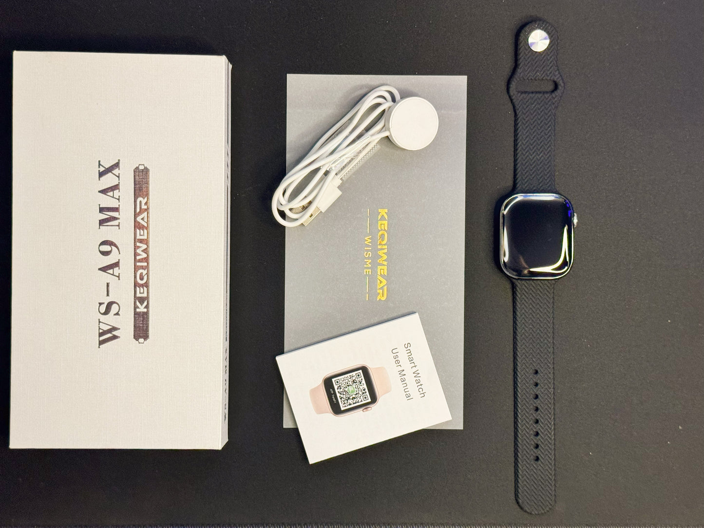 WS-A9 MAX Smartwatch - Curved Beauty