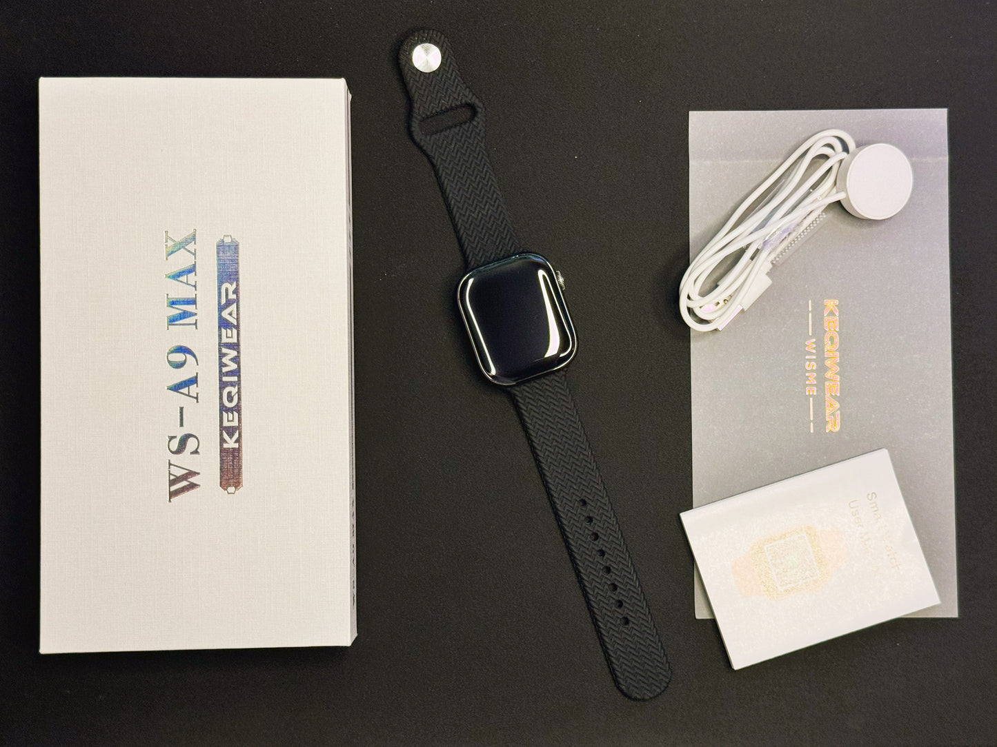 WS-A9 MAX Smartwatch - Curved Beauty